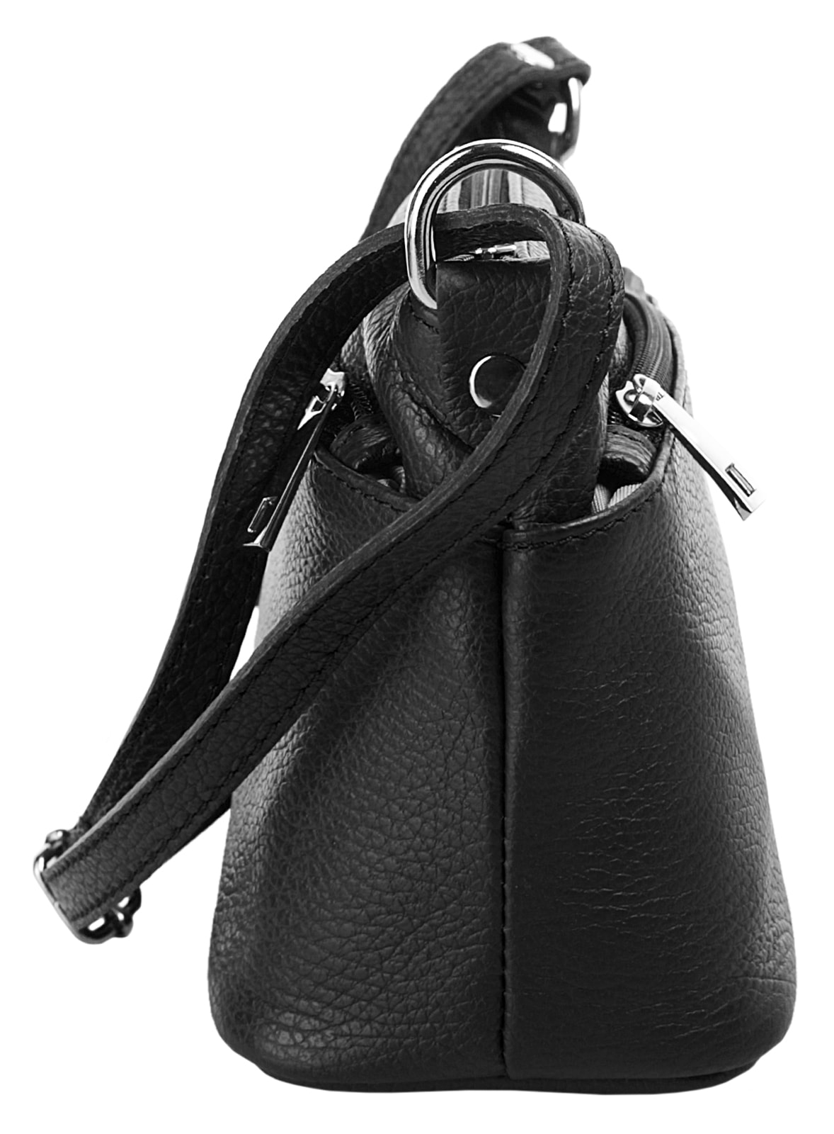 Cluty Umhängetasche echt Leder, Made in Italy