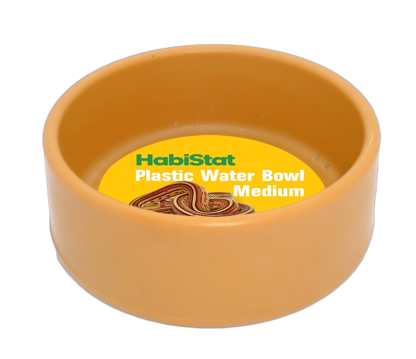 Habistat Terrarium Waterbak Plastic Rond M 9x9x3,5cm
