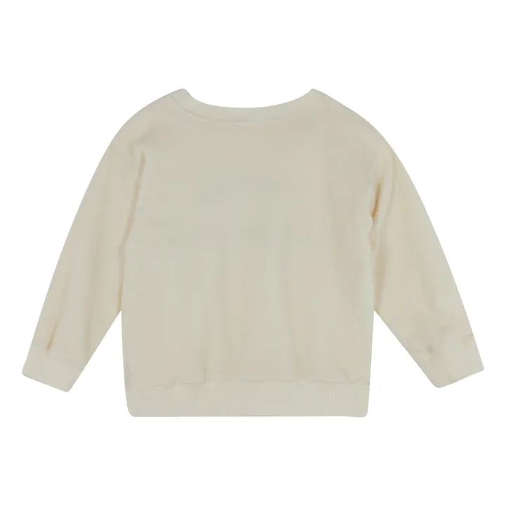 Babe & Tess Sweat Eponge Cesare  | Ecru