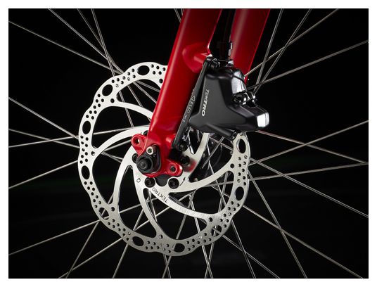 Vélo Fitness Trek FX 2 Disque Stagger Shimano Acera/Altus 9V 700 mm Rouge