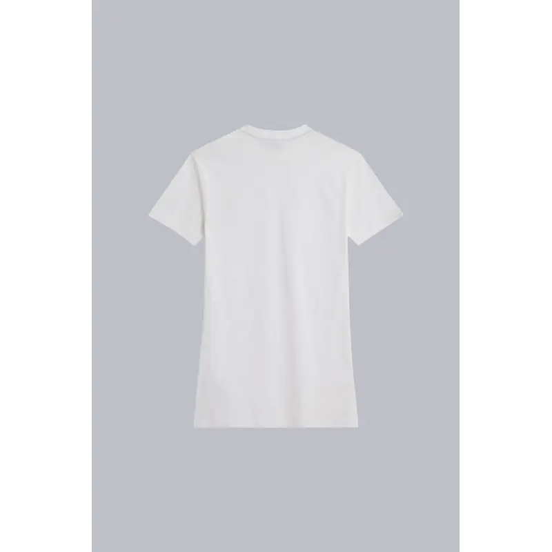 ORGANIC BIG K TSHIRT DRESS ÉCRUE ROBE Coton biologique Femme