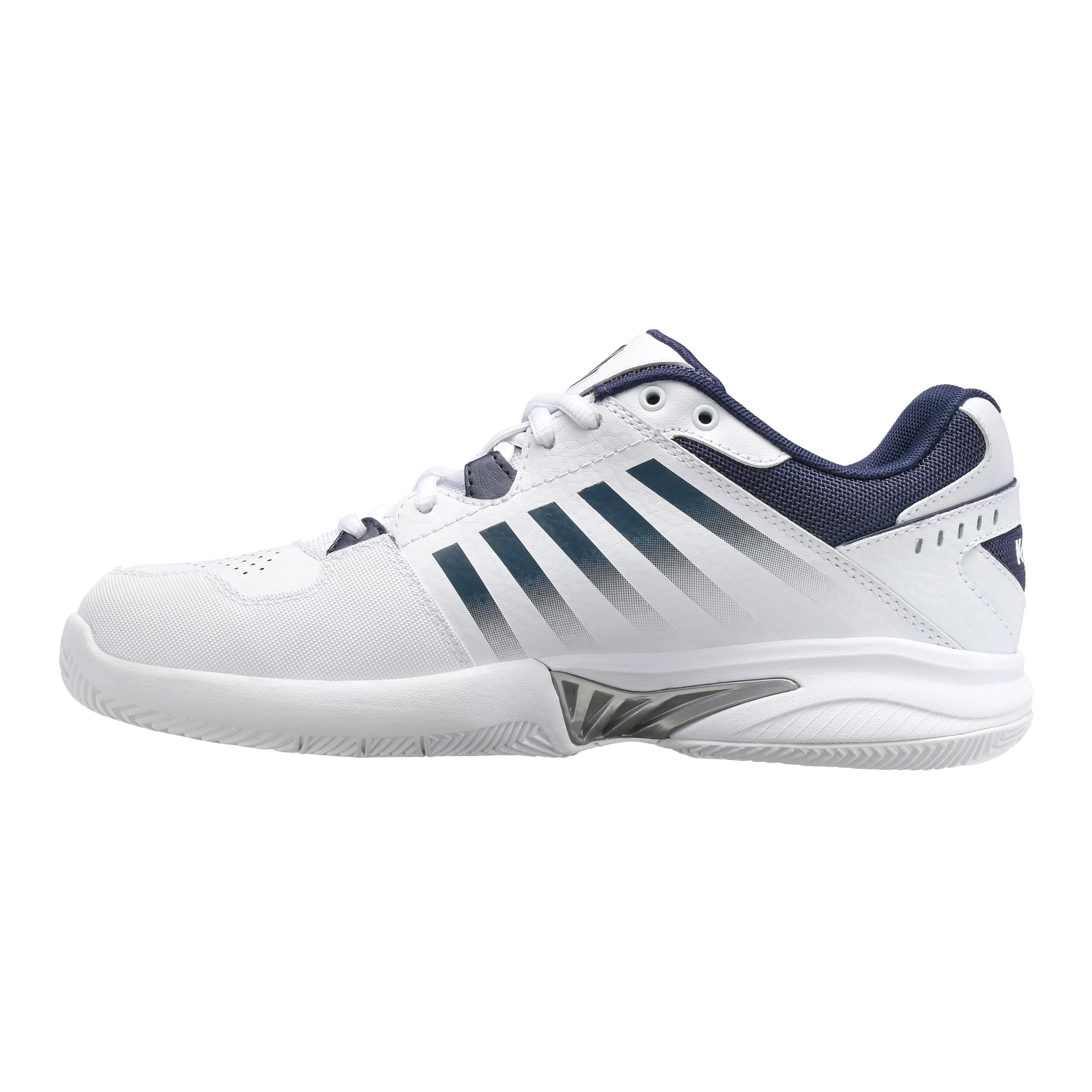 K-Swiss Receiver V Chaussures Toutes Surfaces Hommes - Blanc , Bleu Foncé