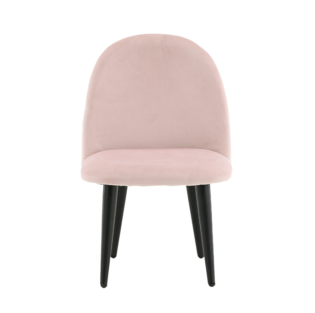 Kinderstoel Britta velvet Roze