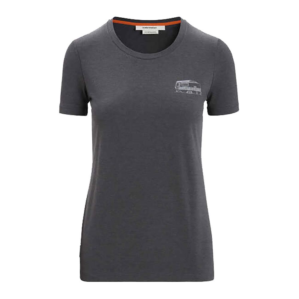 Icebreaker CENTRAL CLASSIC - Tee-shirt Femme monsoon