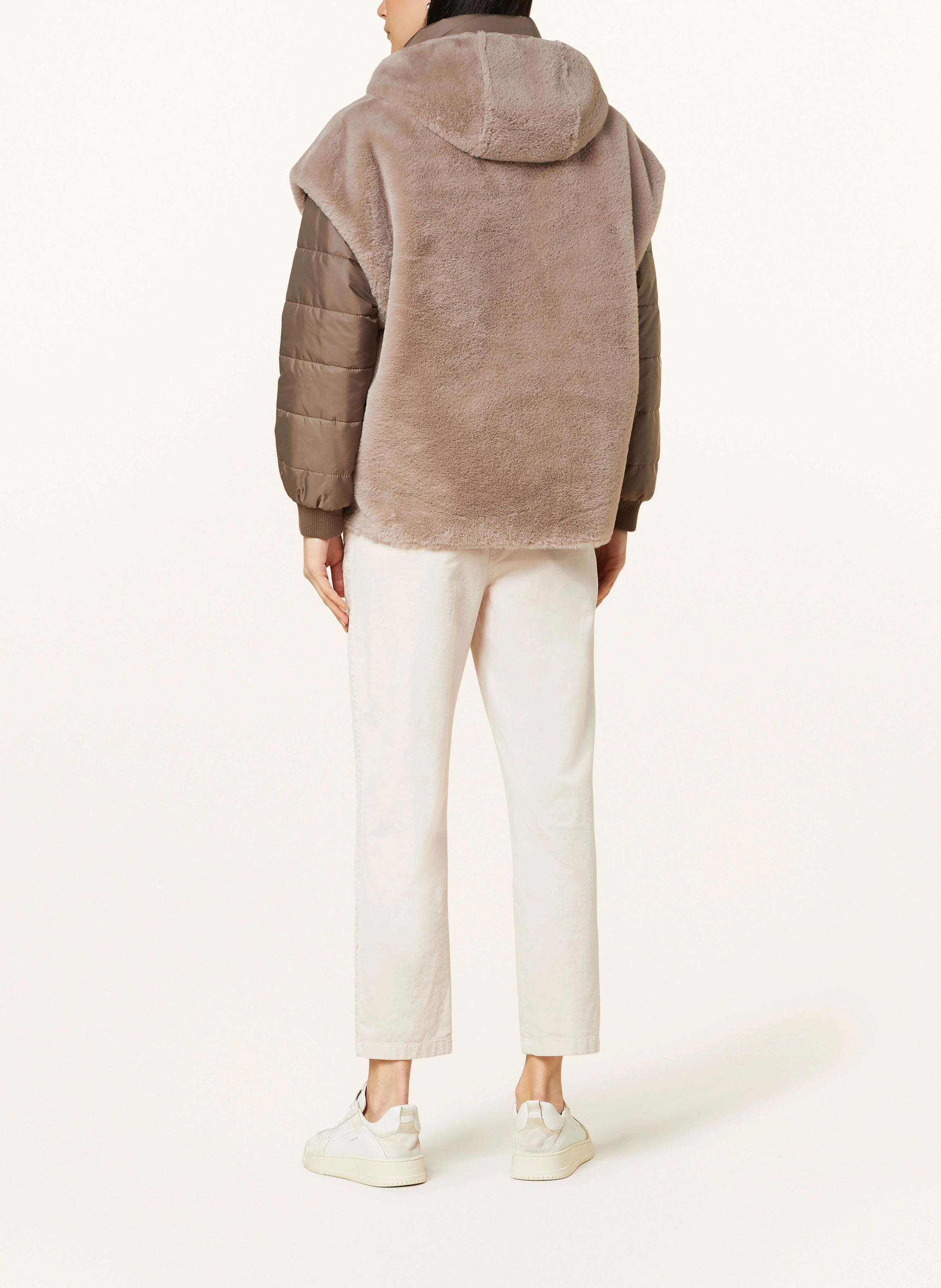 CINQUE Steppjacke-Jacke CIPATCH im Materialmix