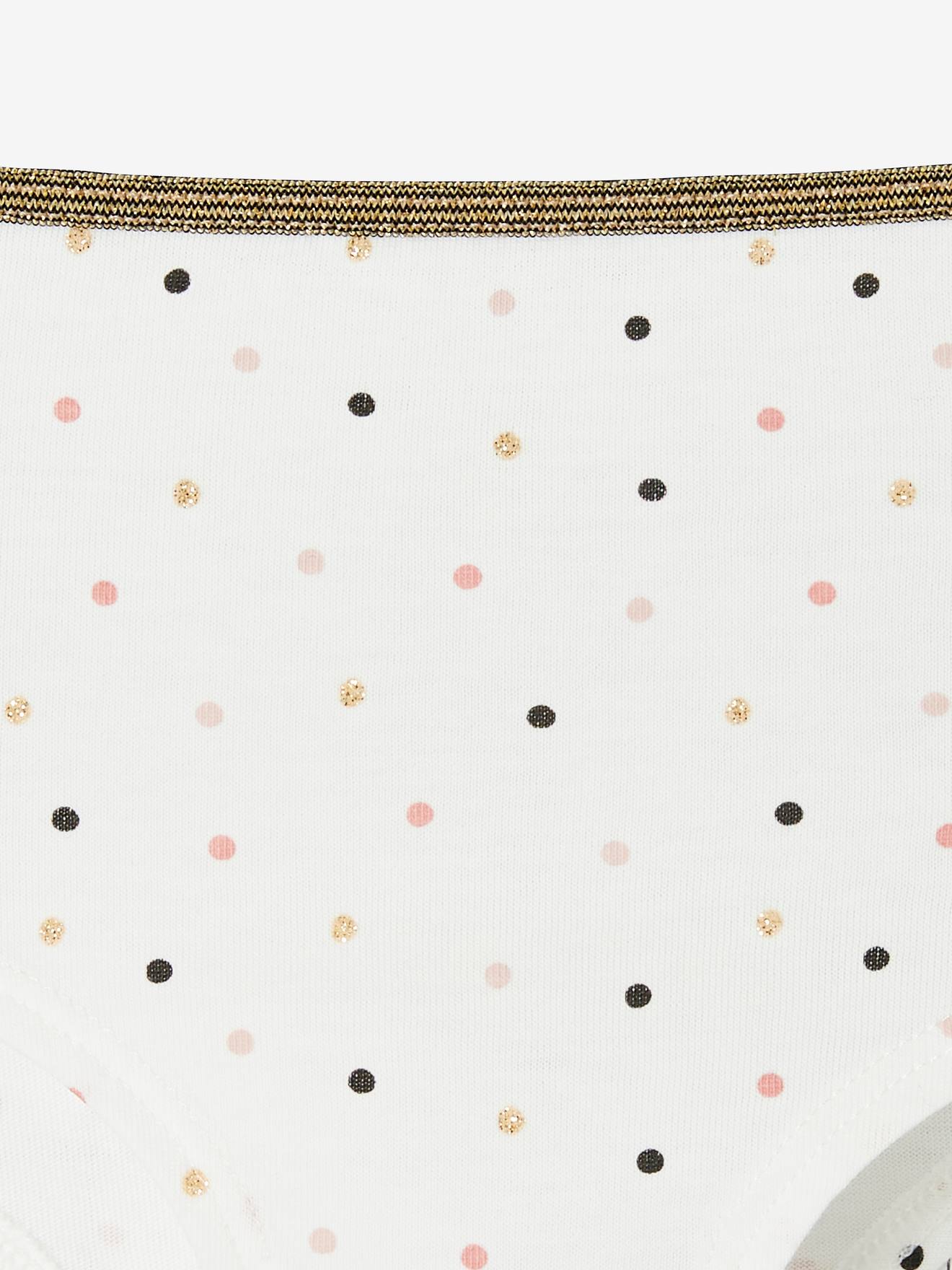 Pacote com 5 shorts estampados cinza claro para meninas