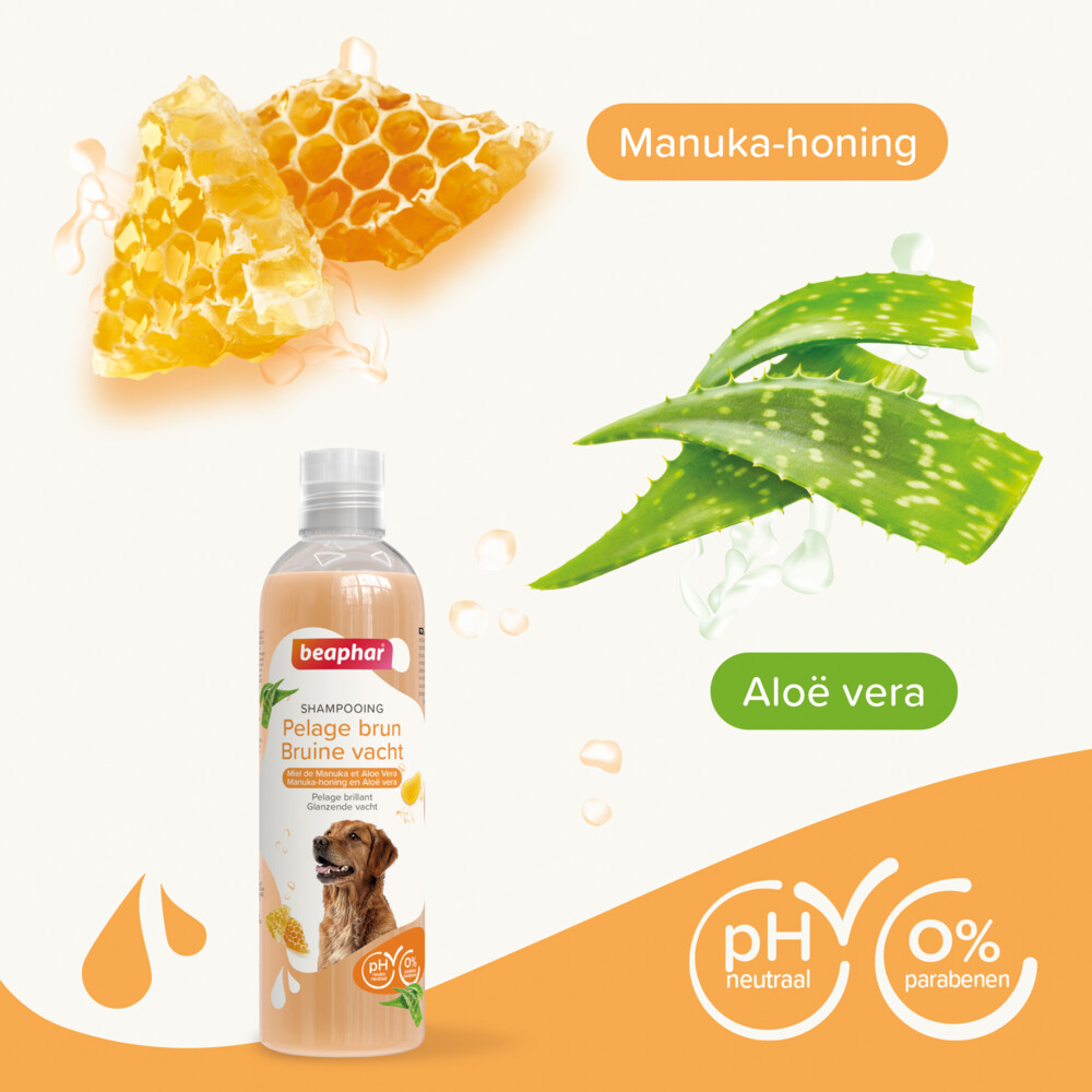 Beaphar Hondenshampoo Bruine Vacht250 ml