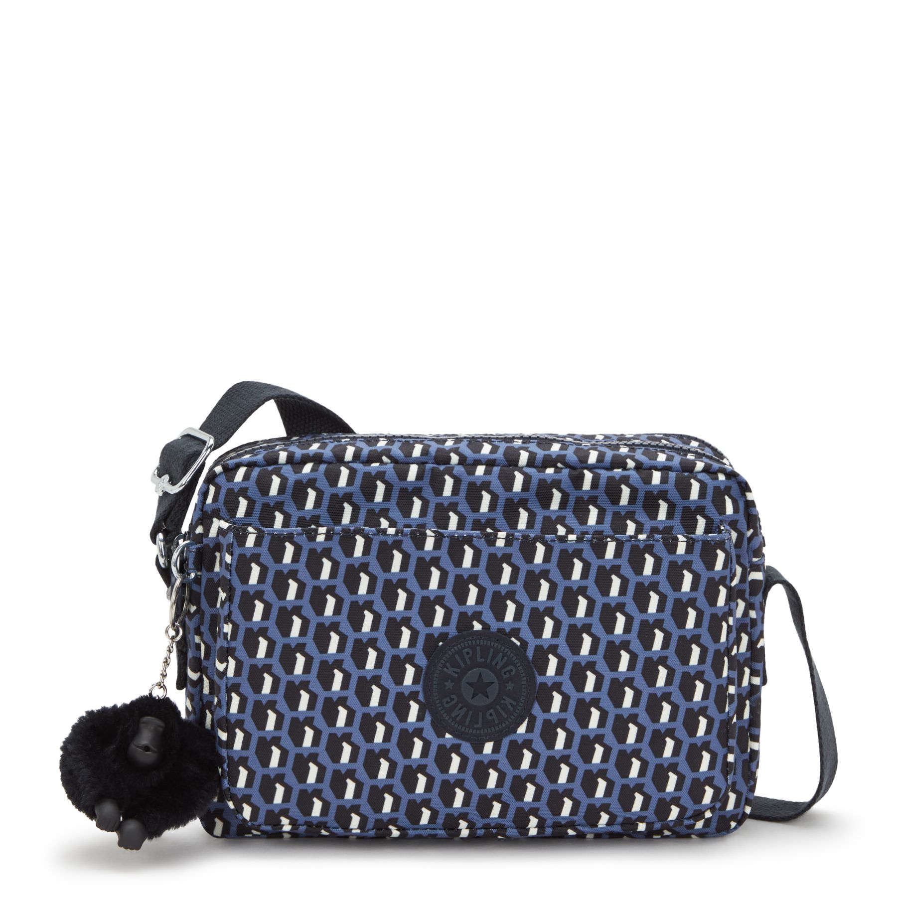 ABANU M Sac à Bandoulière de Taille Moyenne avec Sangle Réglable - 3D K Blue