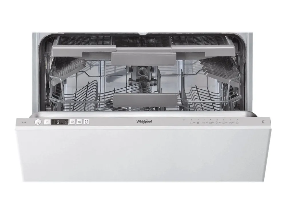 WHIRLPOOL WIC 3C26 F - Opvaskemaskine - Sølv