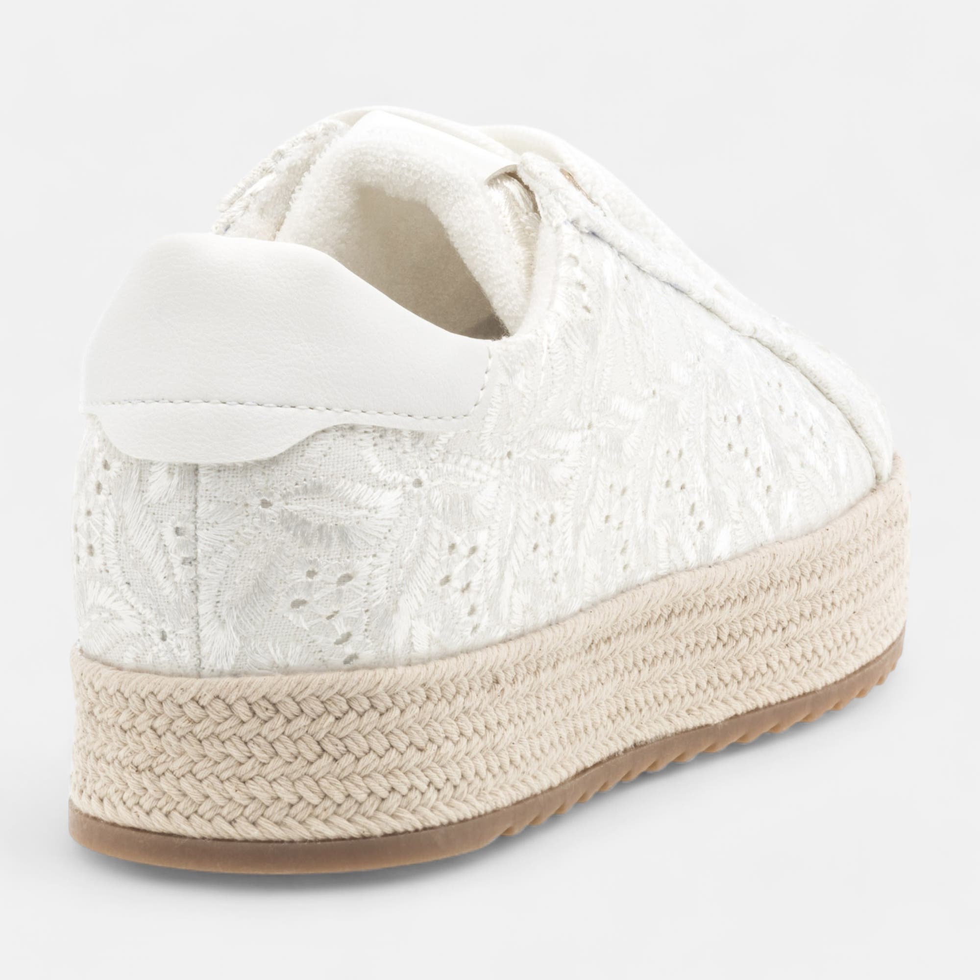 Baskets en toile Femme blanc