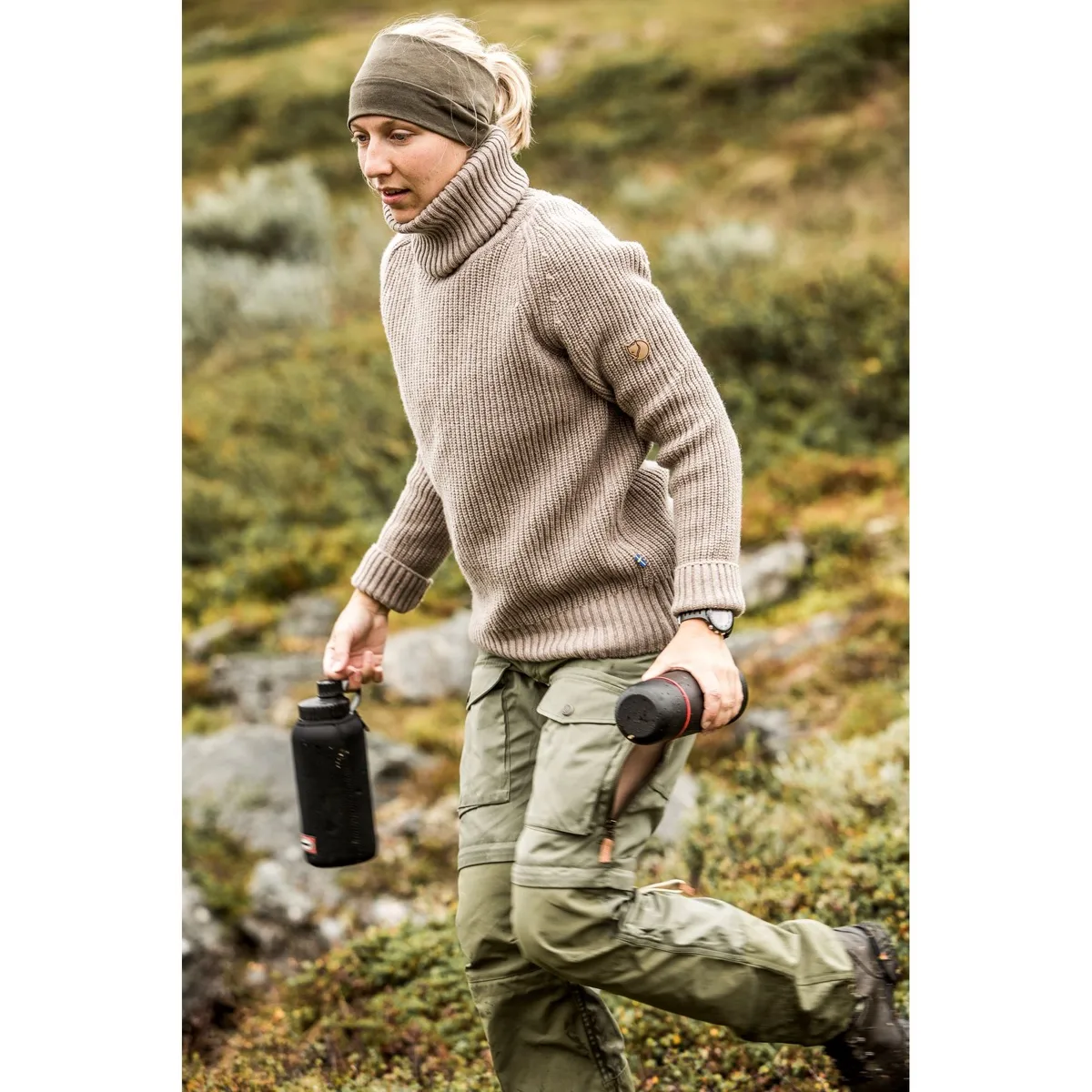 Fjällräven Gaiter Trousers No. 1 Women's Dark Olive