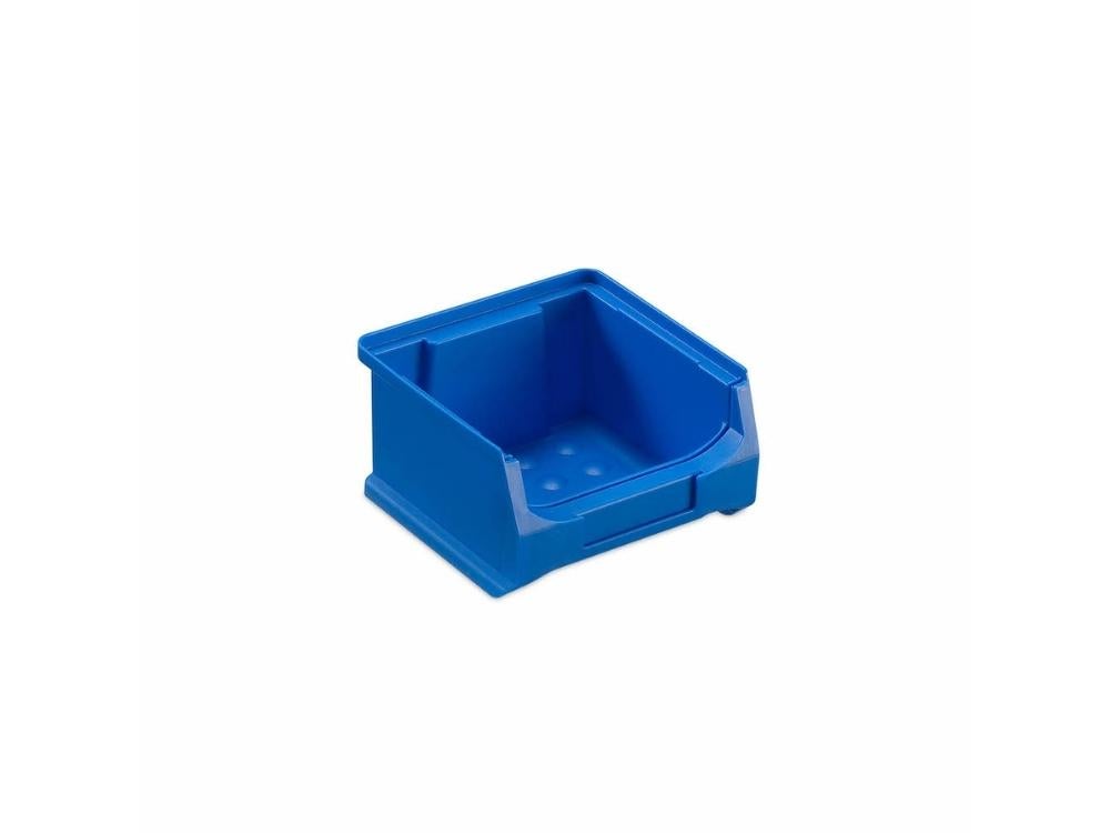 PROREGAL Value Pack 5x Blauwe opbergdoos 1,0 HxBxD 6 x 10 x 10 cm 0,4 liter opbergcontainer