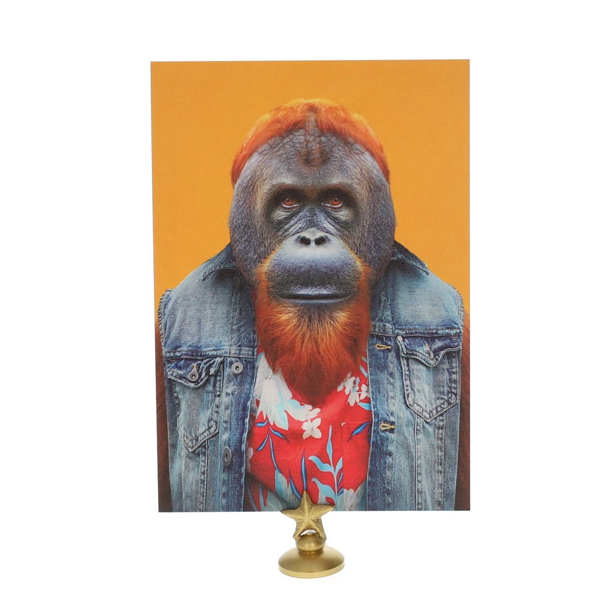 Carte singe orang-outan Lagom Design