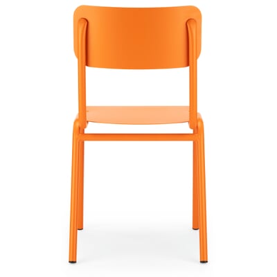 Stuhl Alu 2, Reinorange RAL 2004