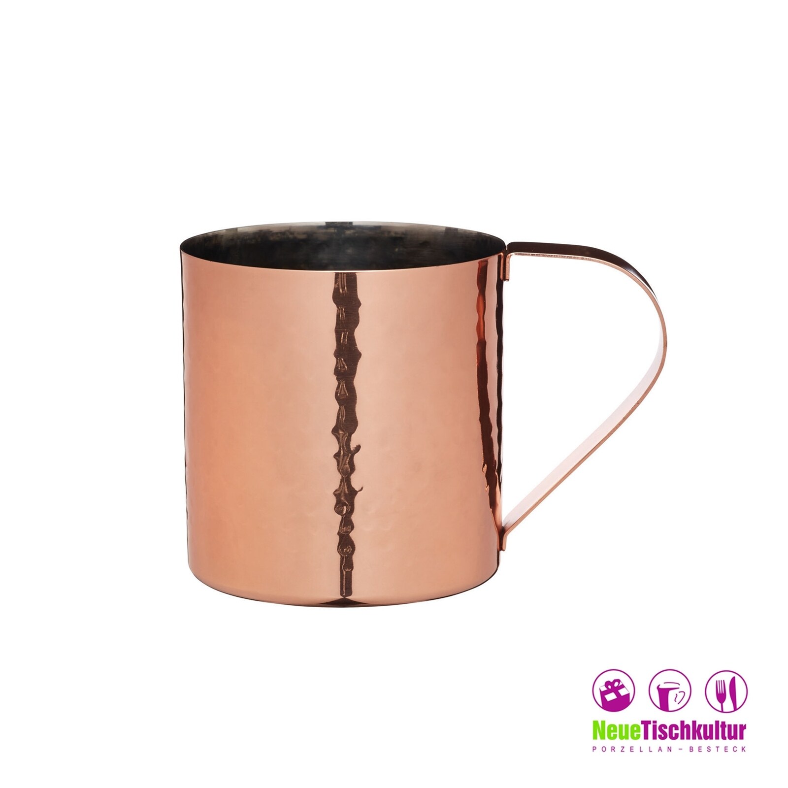 neuetischkultur Moscow-Mule Tasse, Edelstahl in Kupferoptik Barcraft