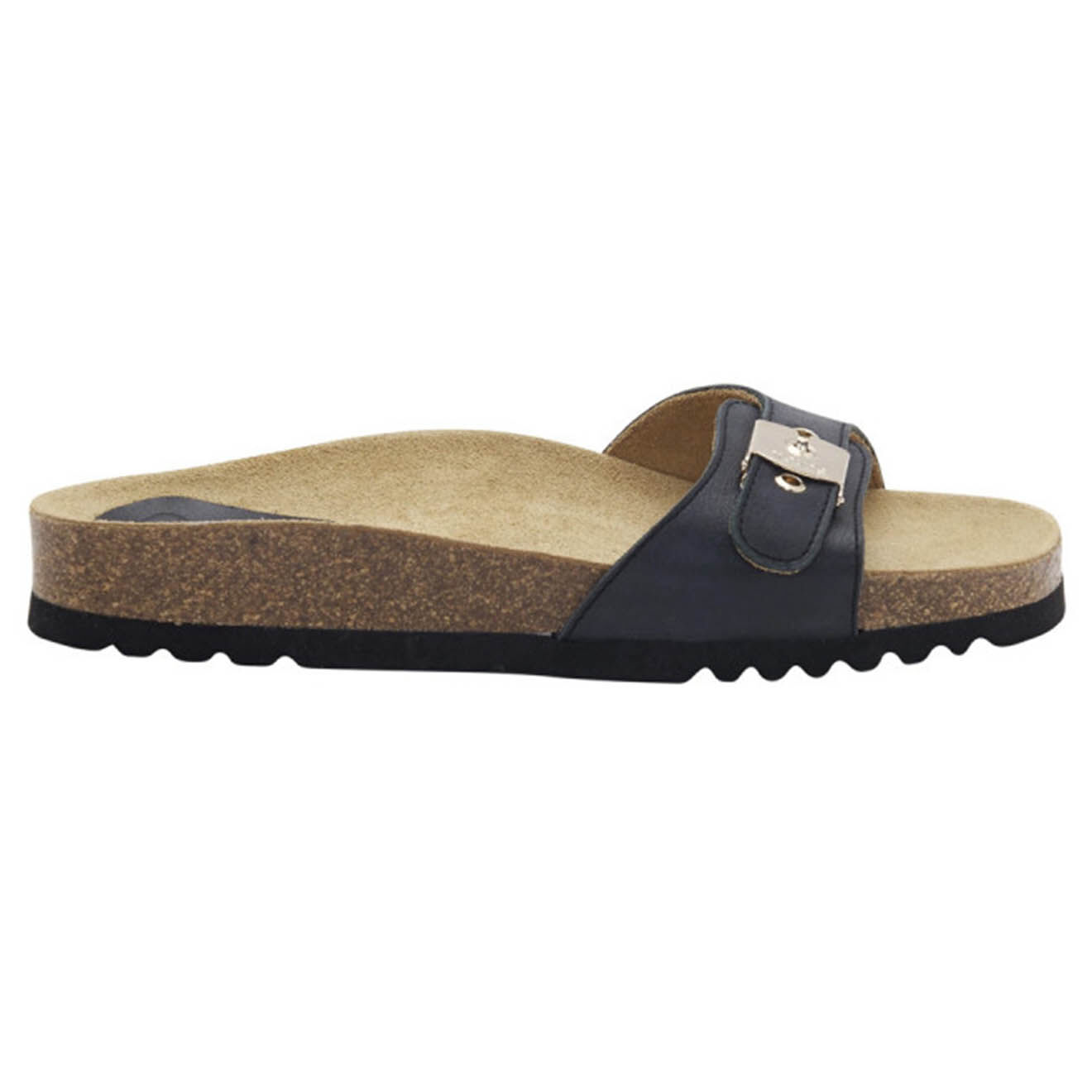 Scholl Mules en Cuir Nina noires