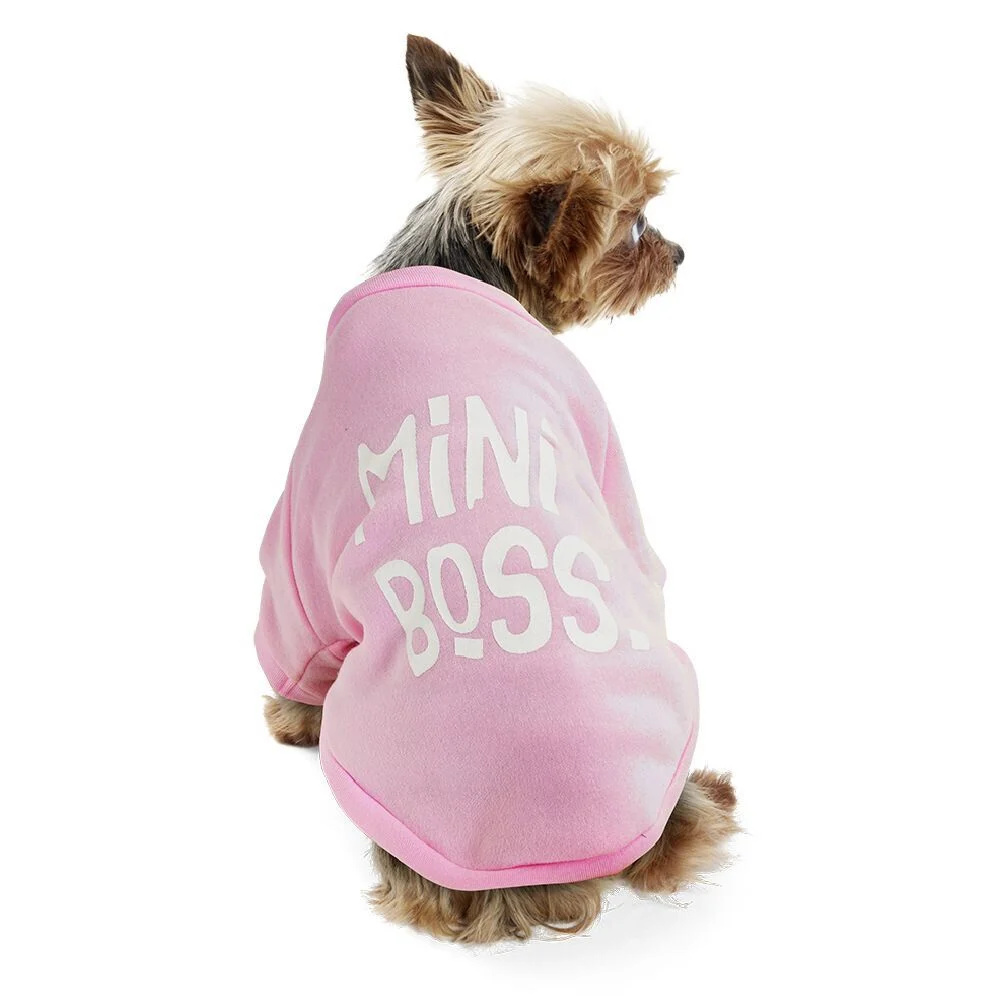 Sweat pour chien Mini Boss taille S