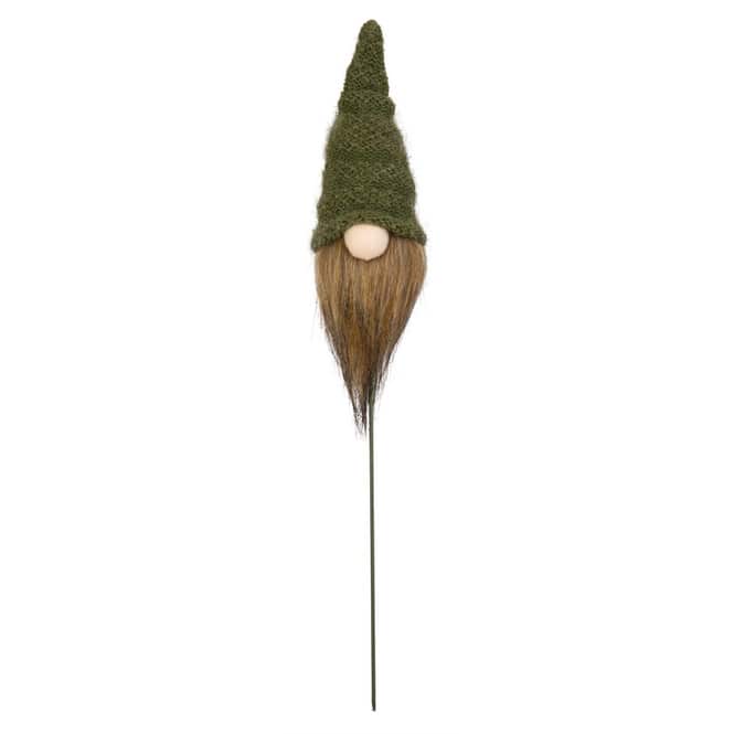 Blumenstecker Wichtel - ca. 6 x 5,5 x 35 cm - 1 Stück