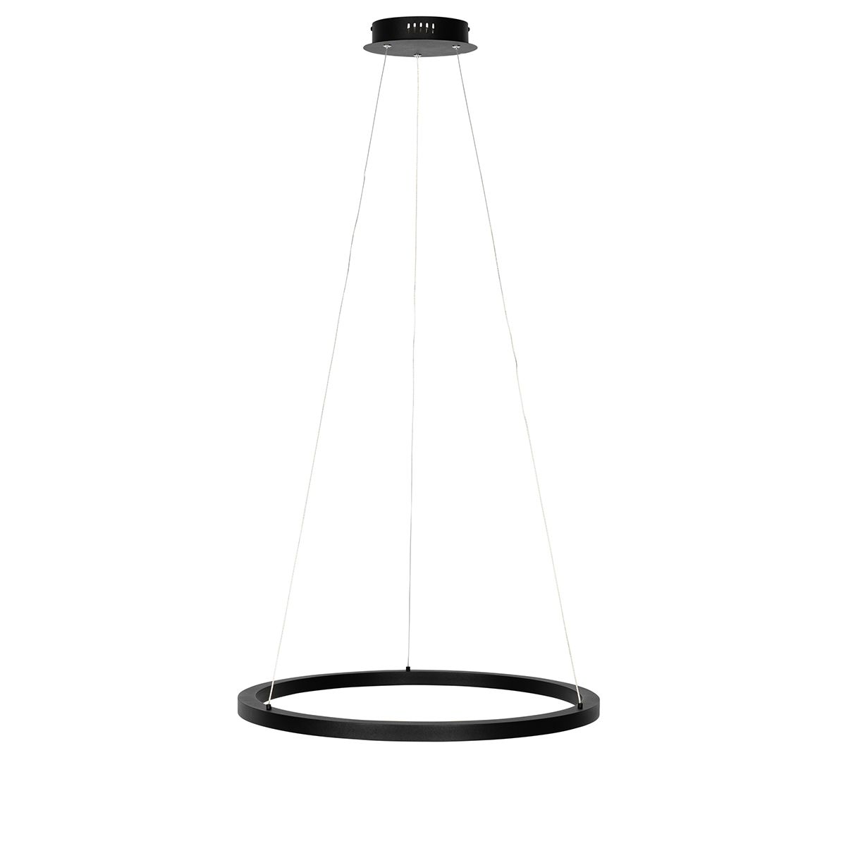 Hanglamp zwart 60 cm incl. LED 3-staps dimbaar - Girello