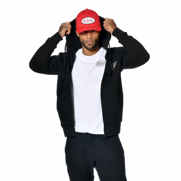 Von dutch - Sweat zippé à capuche Sli Noir