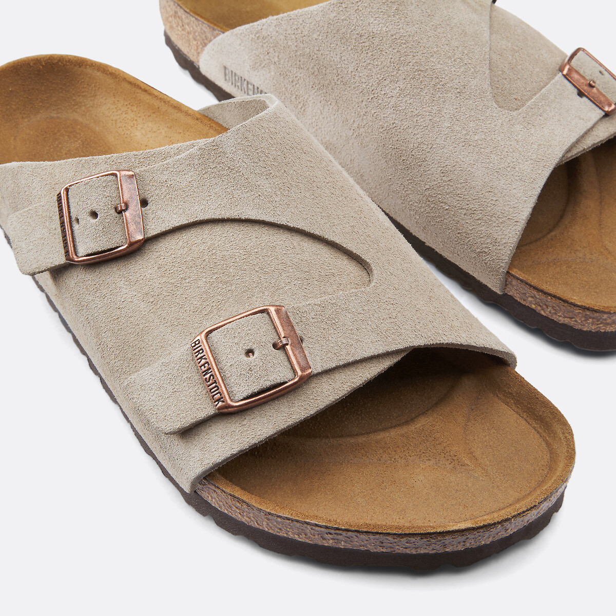 BIRKENSTOCK<br>Mulas de camurça Zurique