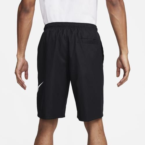 Nike Short Club Woven - Noir/Blanc