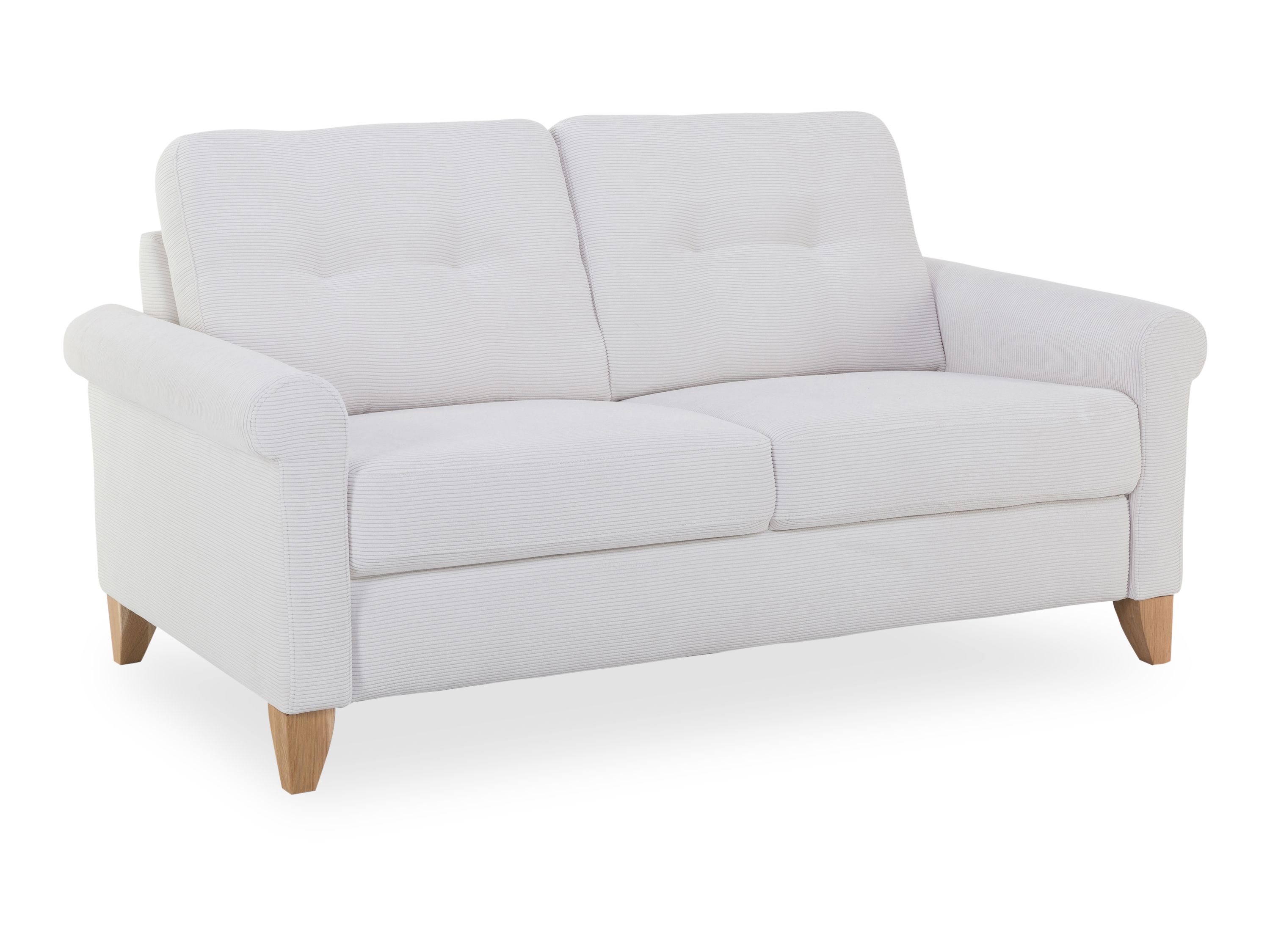 Sofa SANSIBAR 2,5 Sitzer RÜGEN PLUS weiß