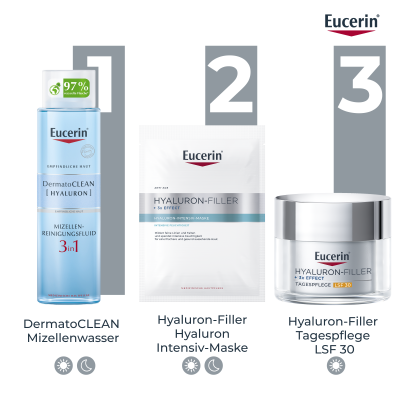 EUCERIN HYALURON-FILLER Gesichtsmaske Mono Btl 1 Stk