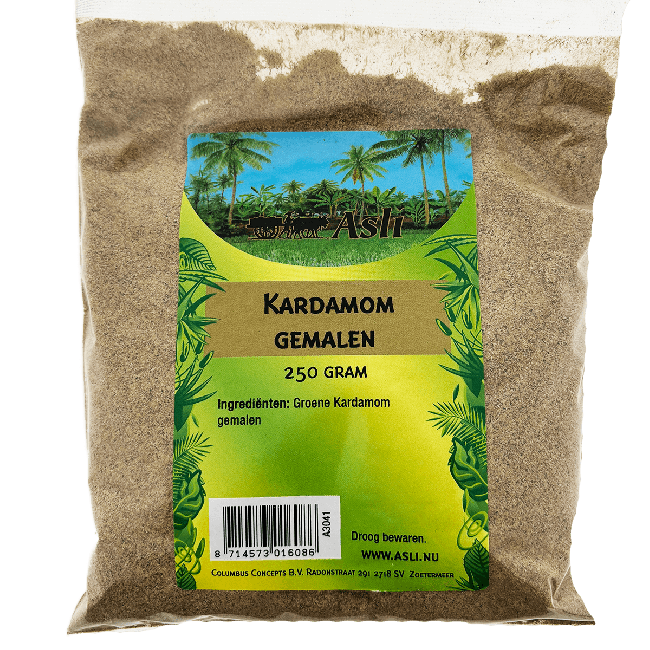 Asli Cardamom Gemalen 250g