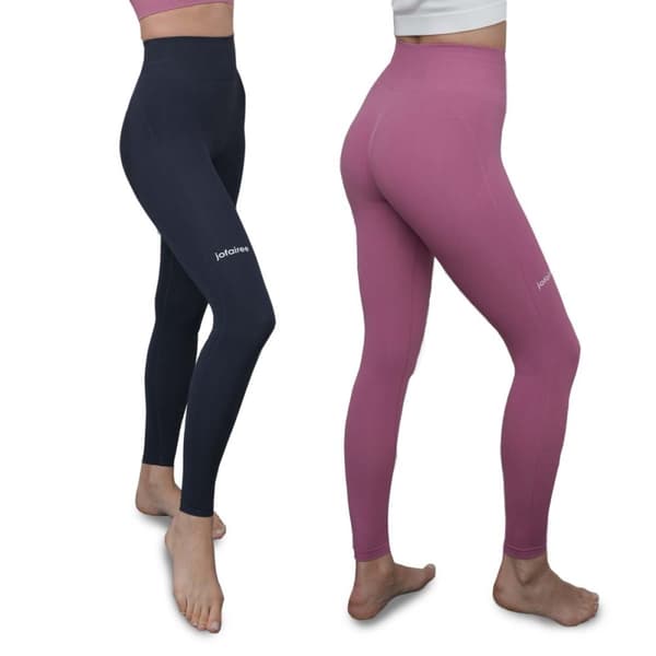 Jofairee - Perfect Shaper - Sportsleggings - 2-pakning - S