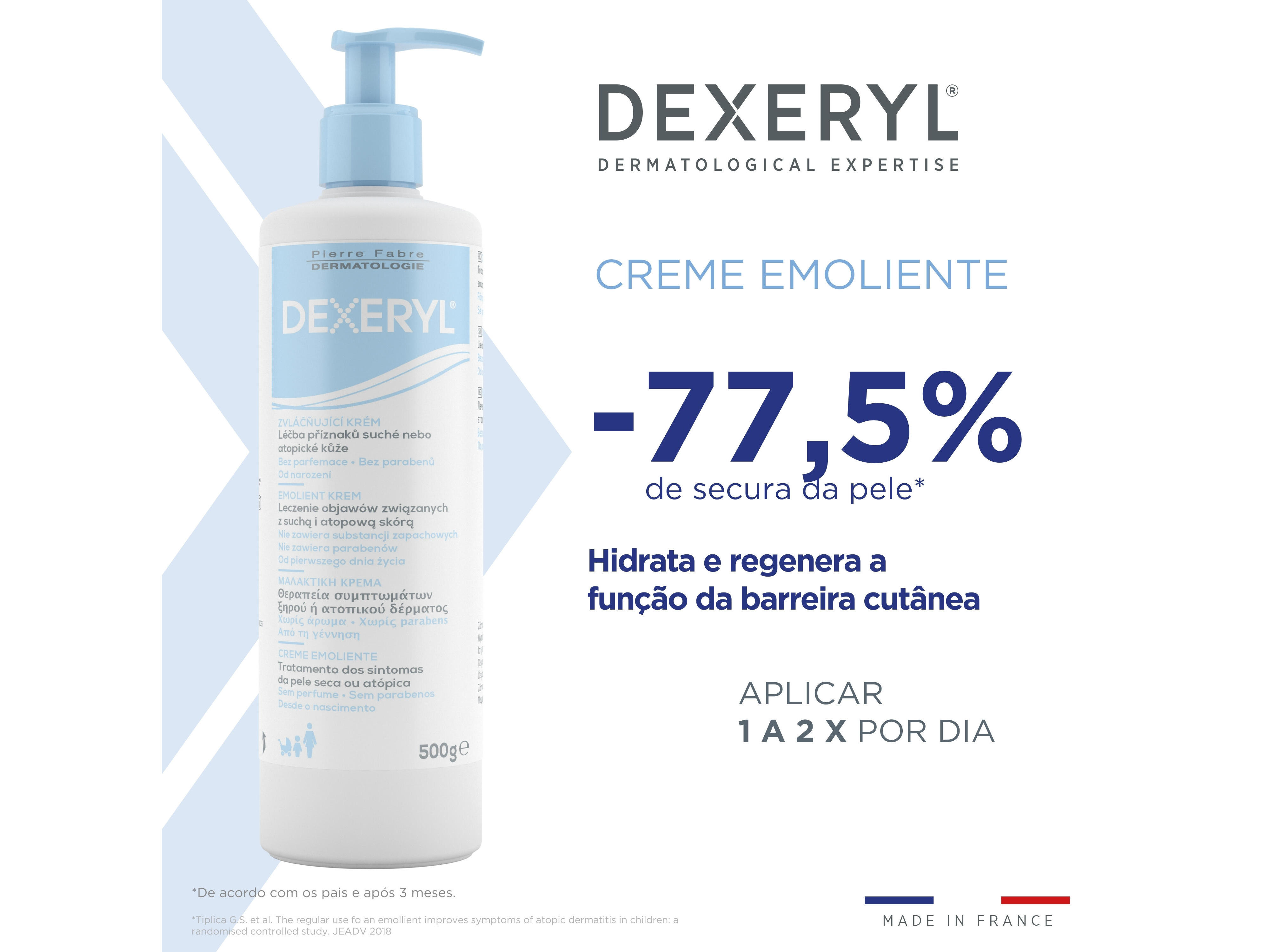 CREME DEXERYL 500ML