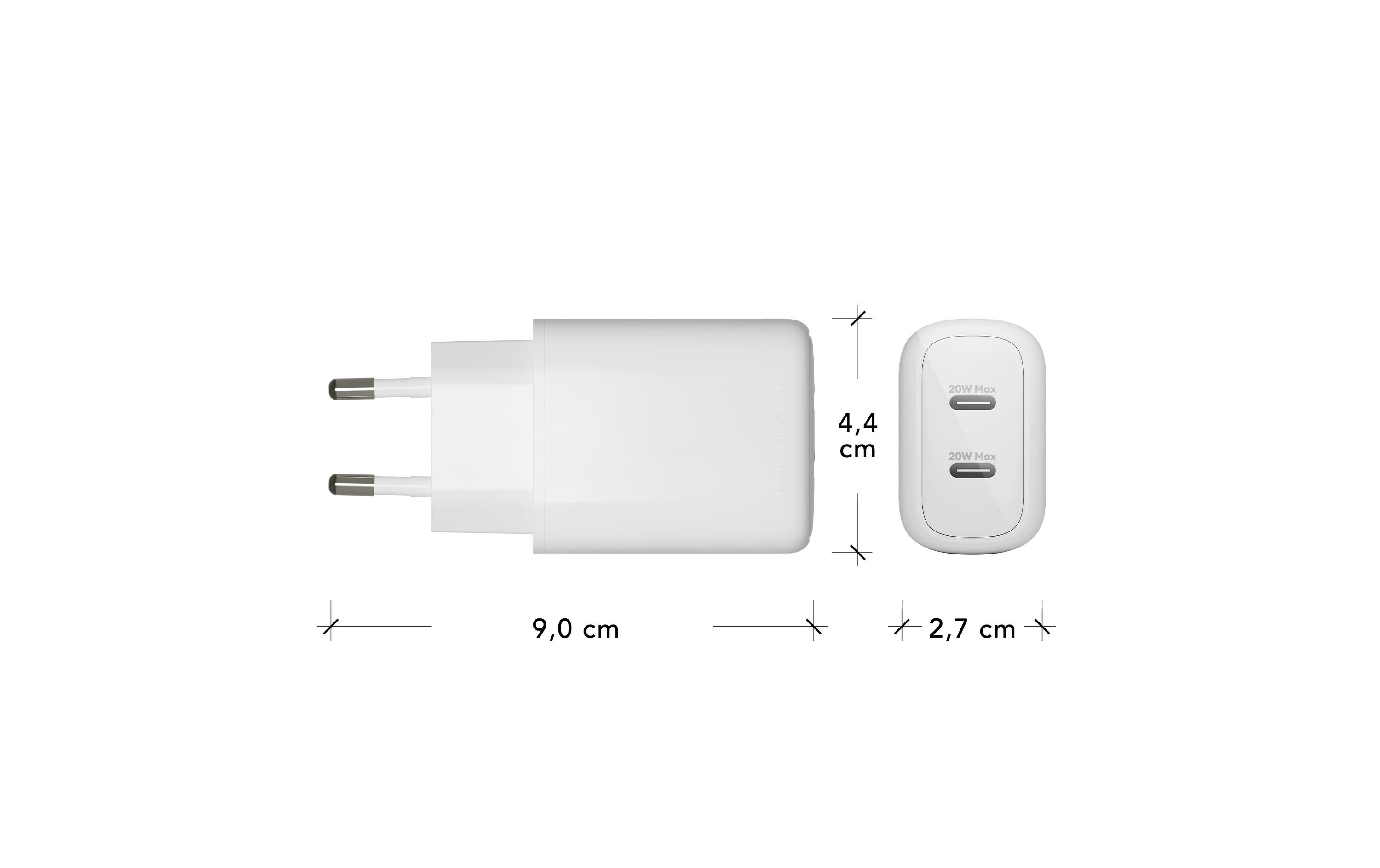 USB-Wandladegerät USB-C 20WEco-design Ladegerät mit Schnellladefunktion