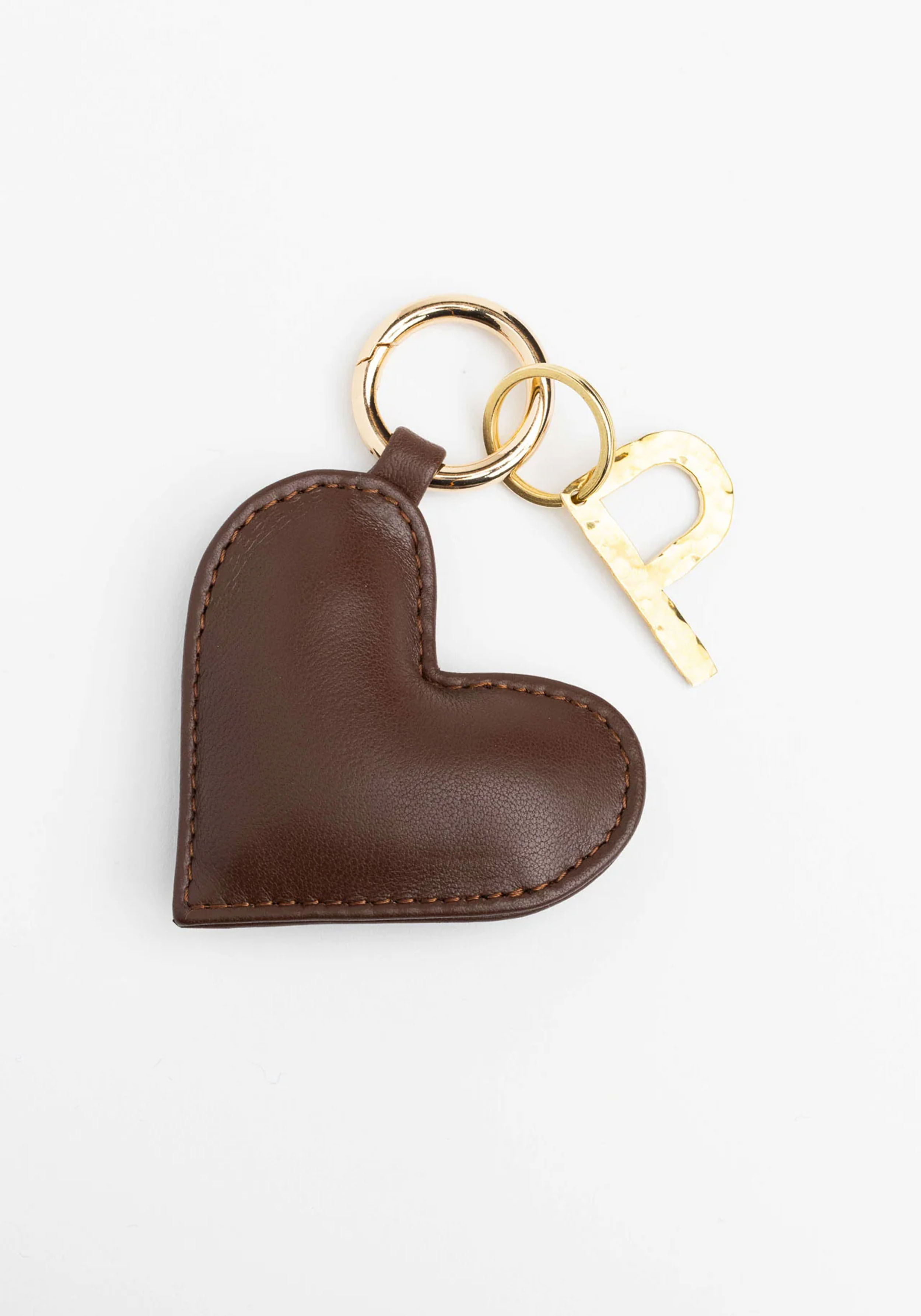 YOOMEE Schlüsselanhänger Heart Pendant Naima Mocca