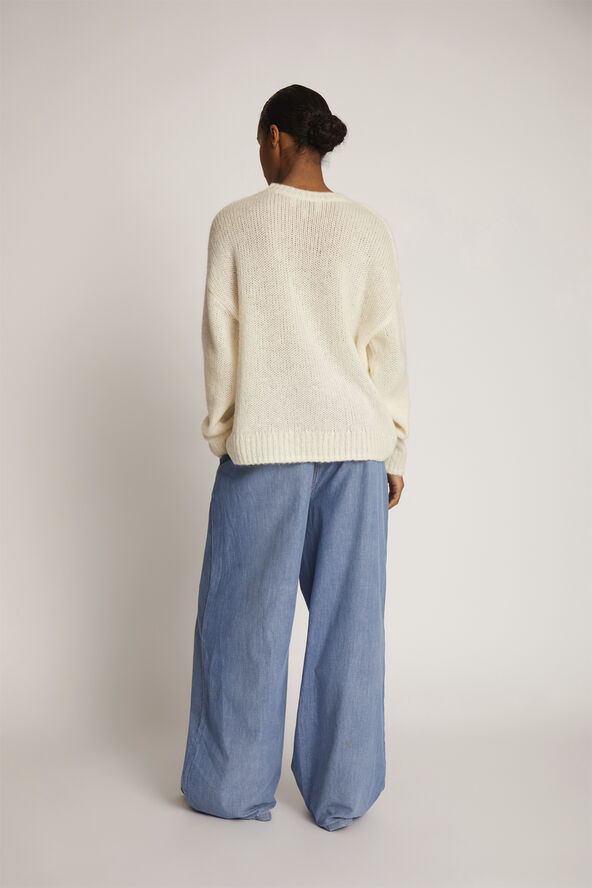 MUNTHE TAHLIS Alpaca Blend Knit Ivory