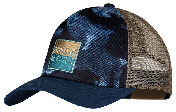 Casquette Enfant Buff Trucker Bleu