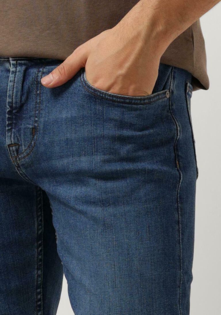 7 FOR ALL MANKIND blauwe 7 for all mankind slim fit jeans slimmy tapered