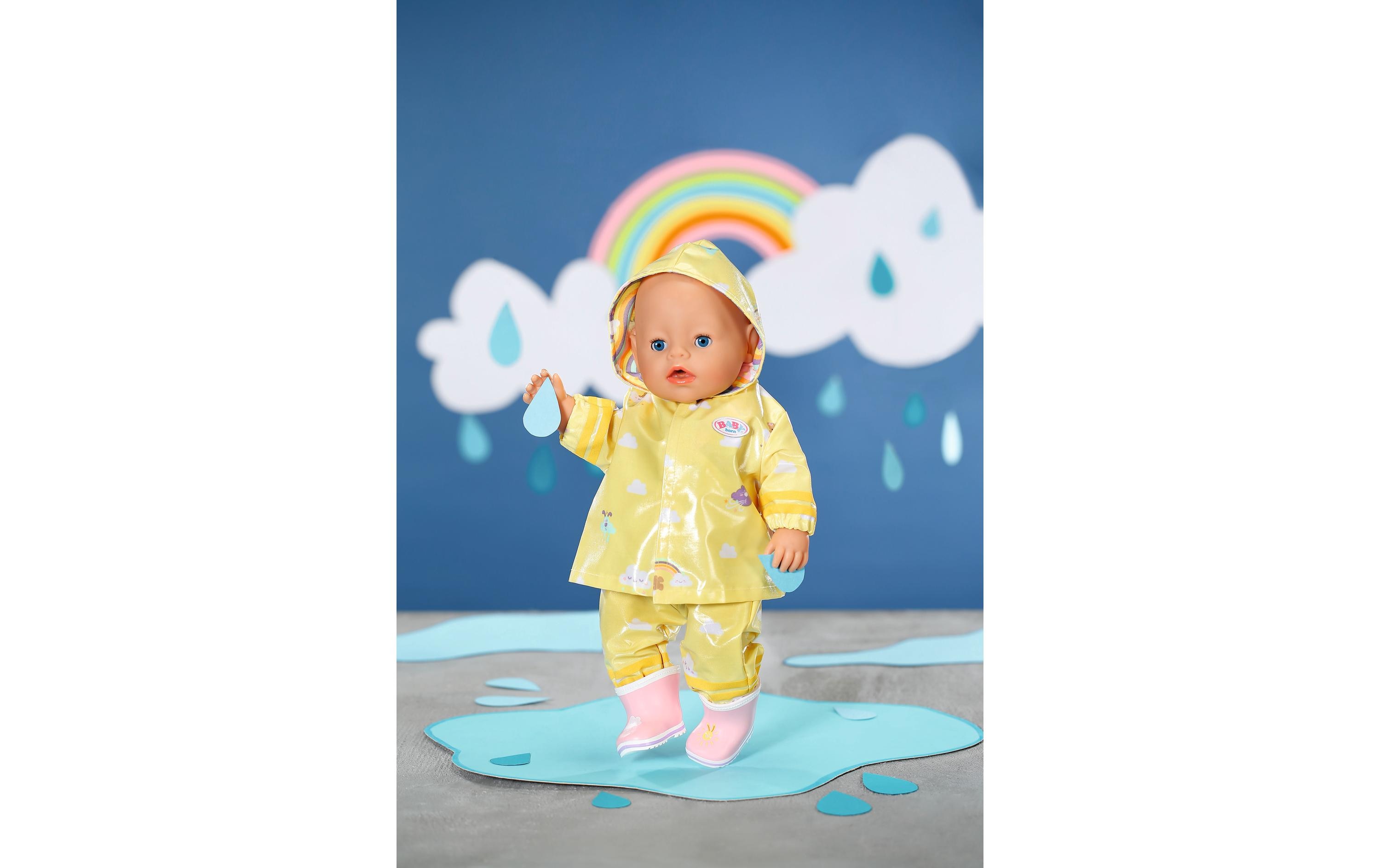 Puppenkleidung Deluxe Regen Set 43 cmPuppen-Regenkleidung mit liebevollen Details