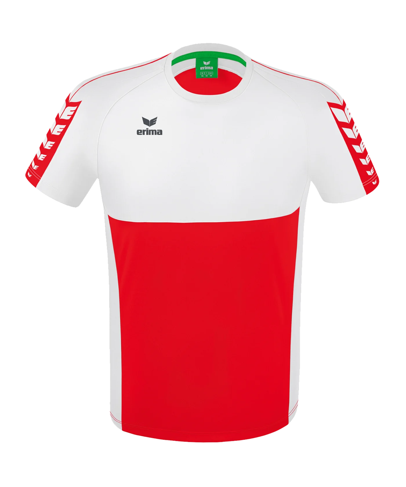 Erima Six Wings T-Shirt Rot Weiss
