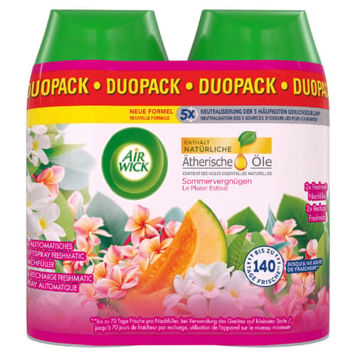 AirWick Freshmatic Max Nachfüller DUO Sommervergnügen