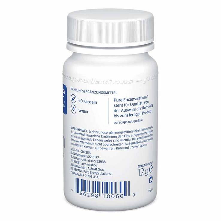 Pure Encapsulations Chrom Chrompicolinat 200 µg Kapseln, 60 St