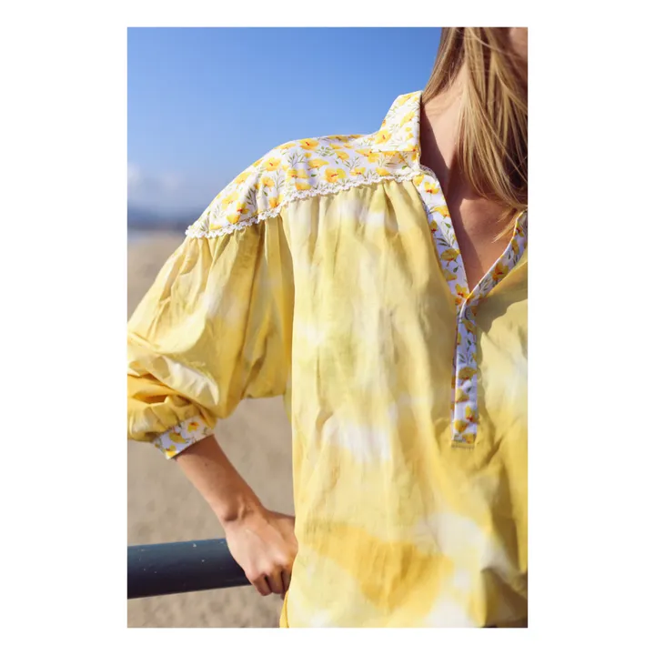 Paolina Blouse Lemon Curd | Jaune
