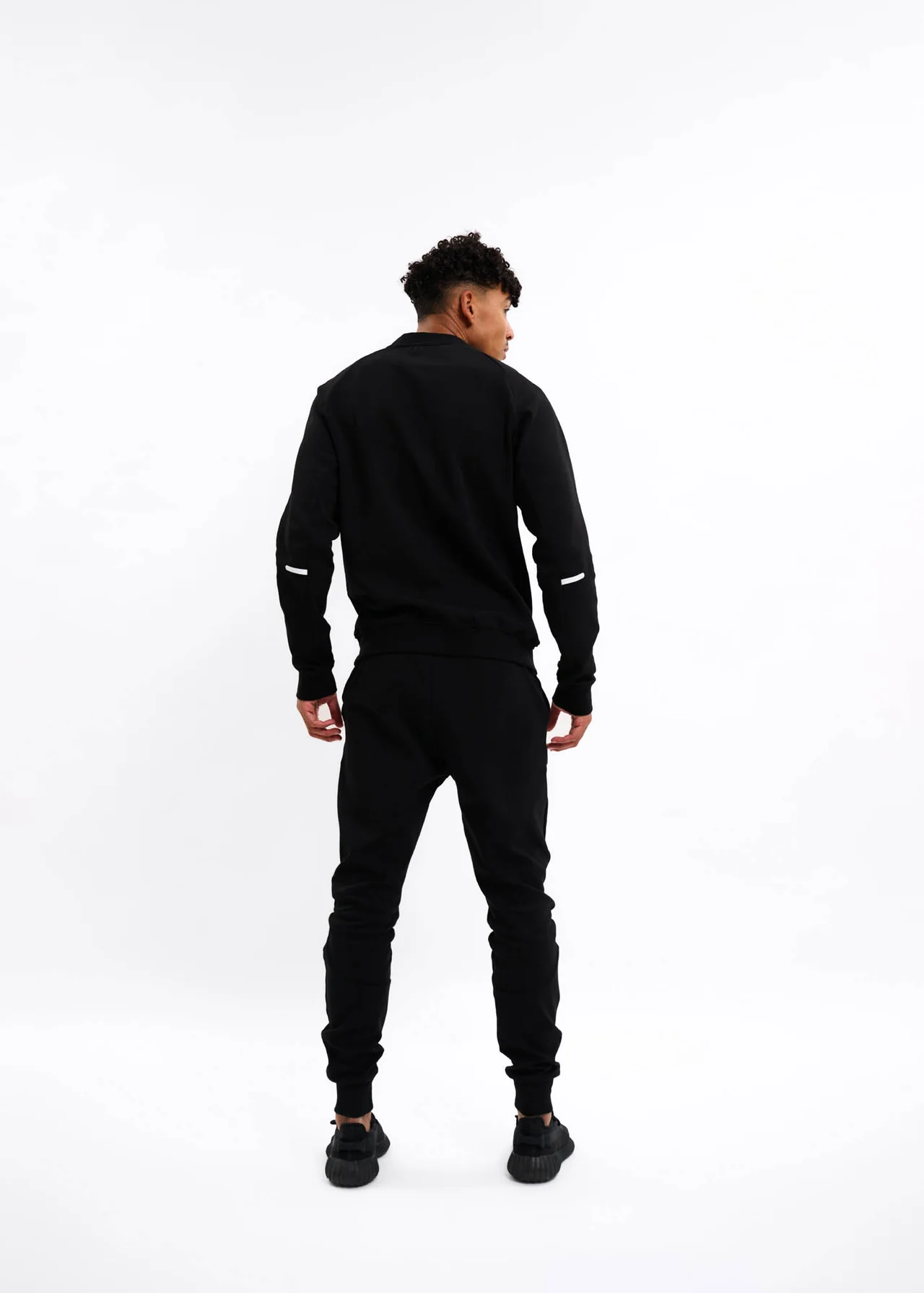 Malelions Sport Counter Sweater Trainingspak Heren Zwart