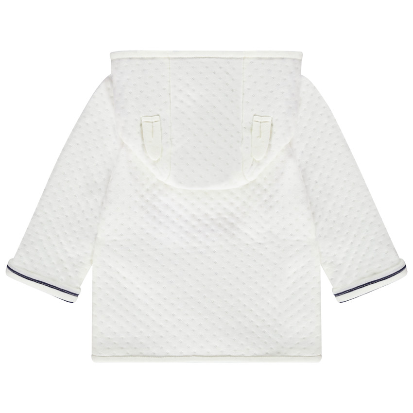 Veste matelassée à capuche avec oreilles 3D pour bébé garçon