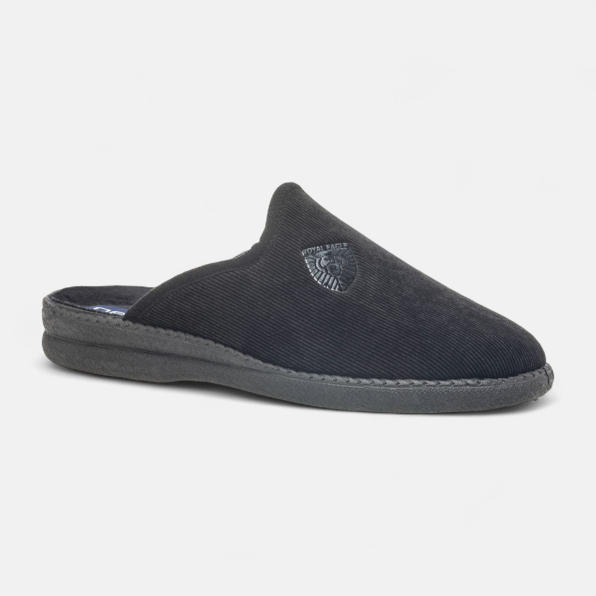 Pantoufles mules Homme noir