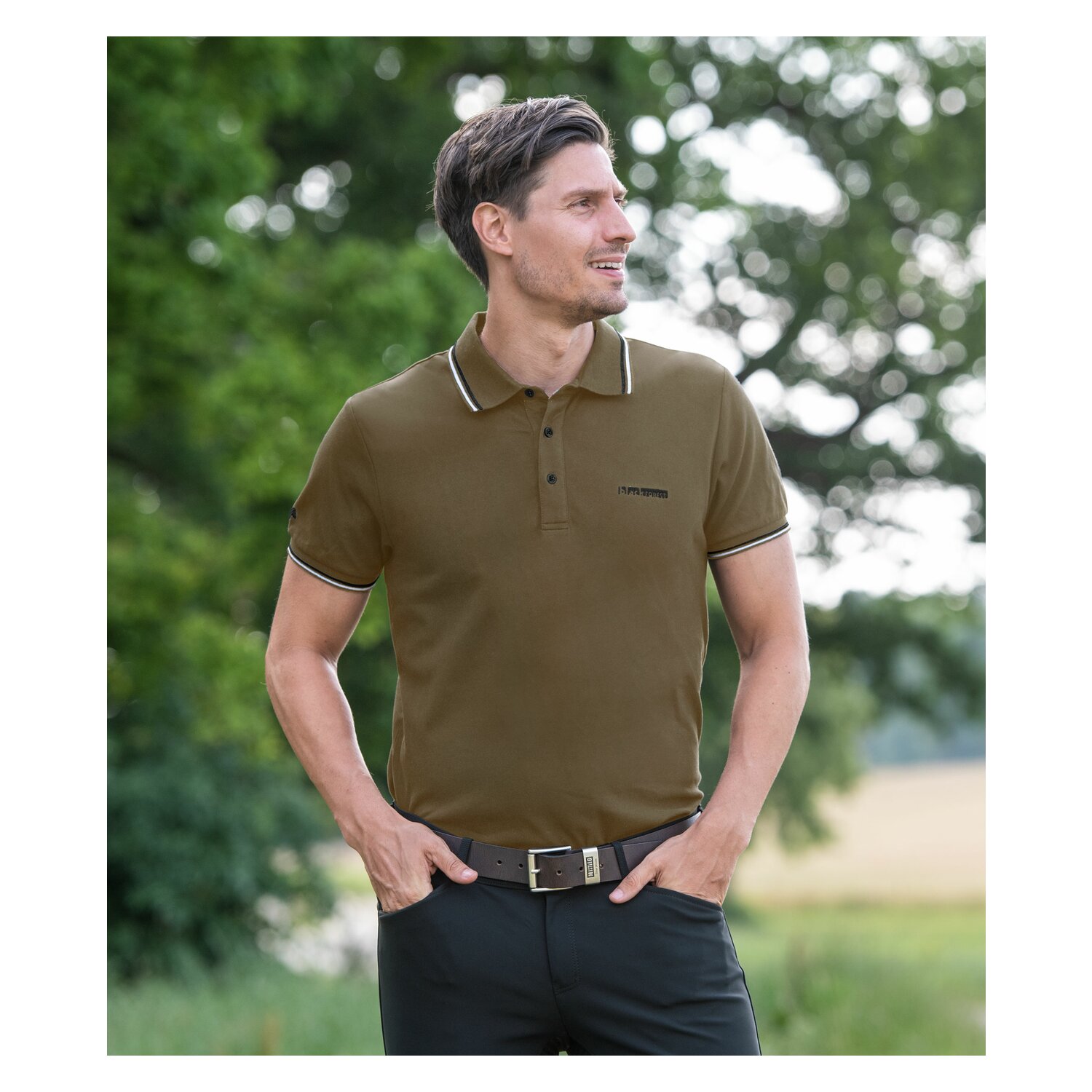 black forest Poloshirt - olive