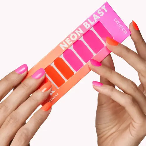 Neon Blast Nail Polish Strips 020 Neon Thunder