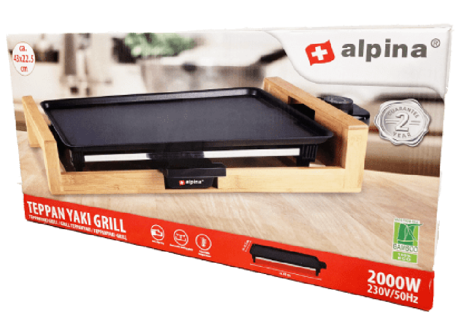 Alpina Grill Teppanyaki 2000W