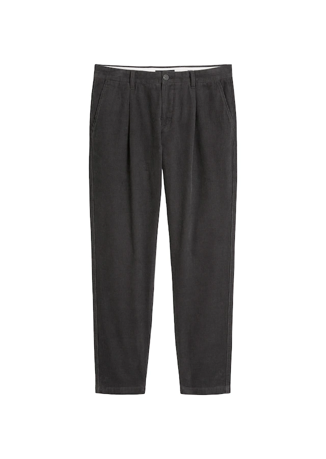 Marc O'Polo Cordhose »Osby Pleats«  tapered fit, aus reiner Bio-Baumwolle