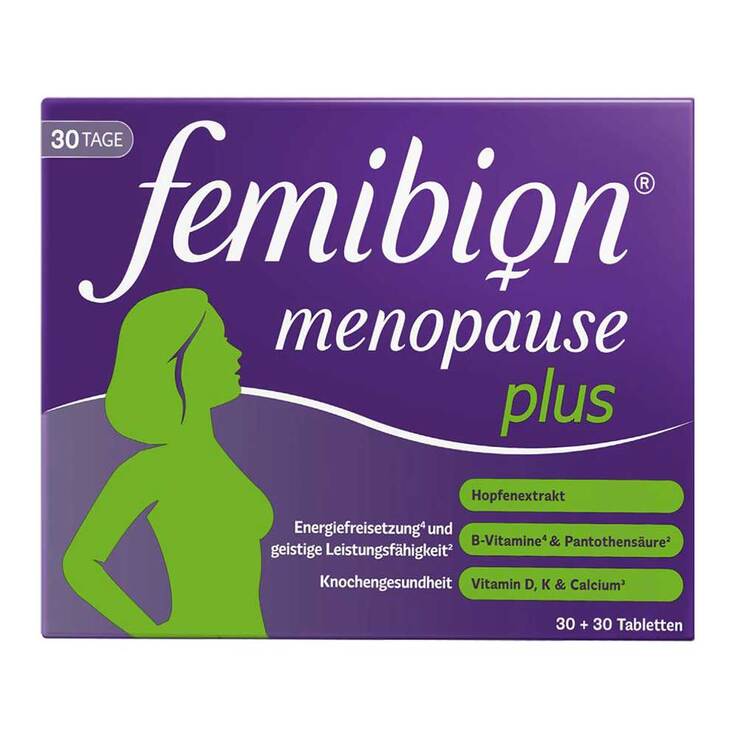 Femibion Menopause Plus Tabletten, 2X30 St