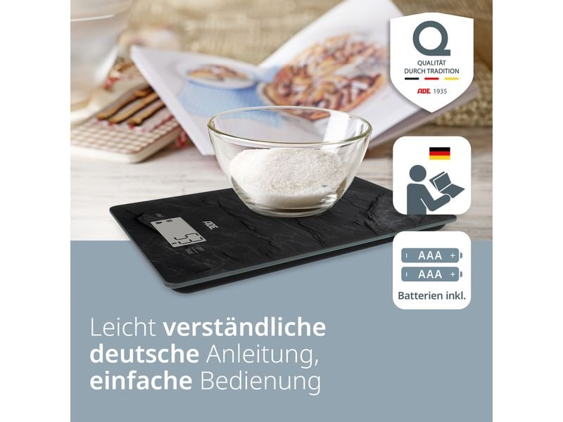 ADE Küchenwaage Julia Schiefer Digitale Küchenwaage